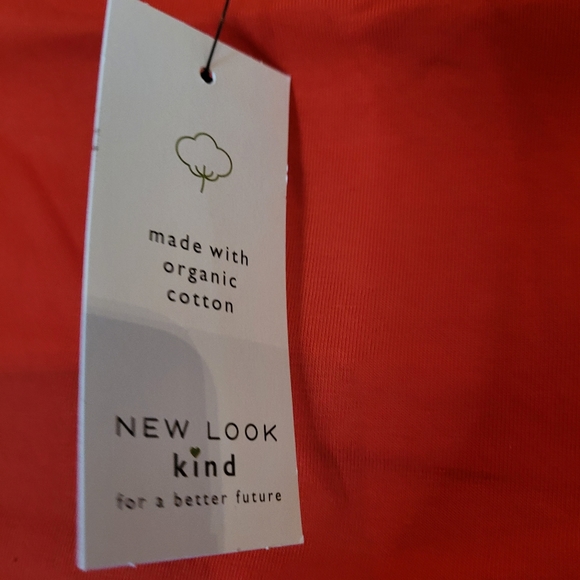 NWT Red Cutout Top - Picture 3 of 7